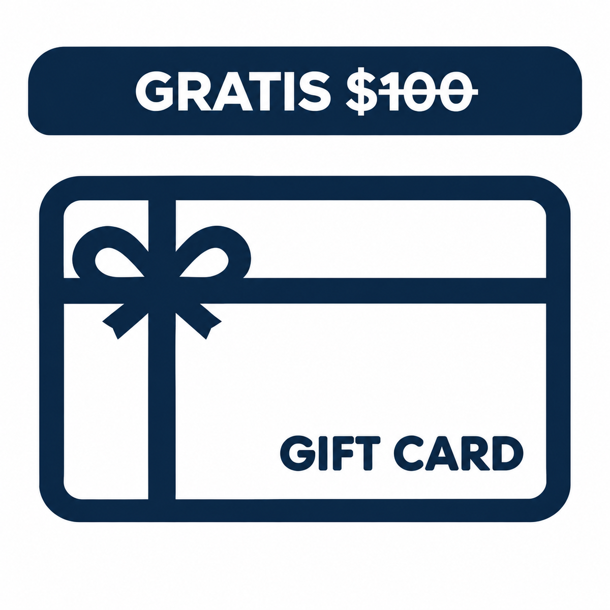 Tarjeta Regalo $100