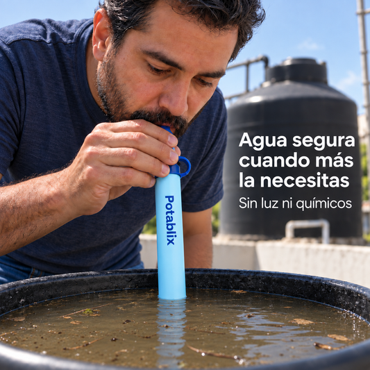 Potablix® Filtro de Agua Portátil