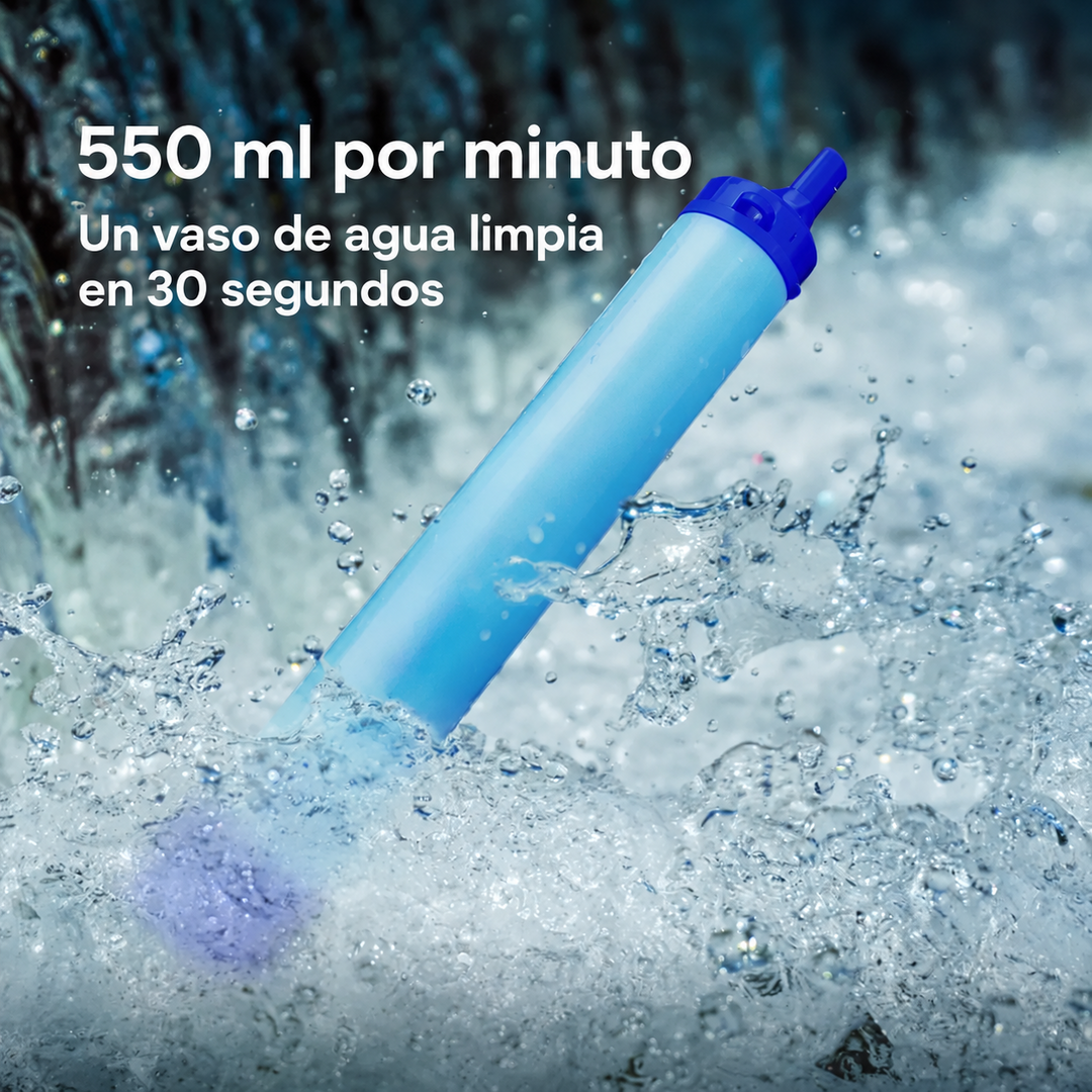 Potablix® Filtro de Agua Portátil